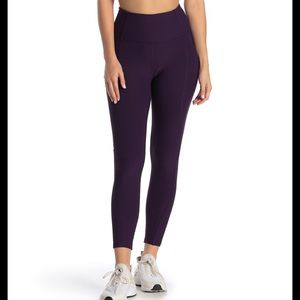 Purple workout leggings